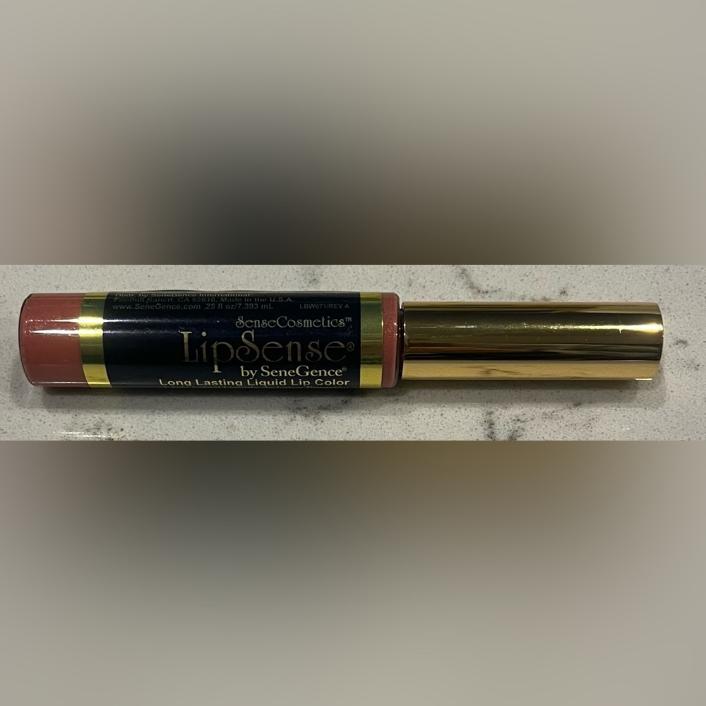 🌻 Lipsense Apple Cider Lip Color - Warm Peach Pink New Sealed - Picture 4 of 7